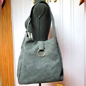 🛒🛍️💥NWT Juniper & joy charcoal hobo bag gold tone hardware